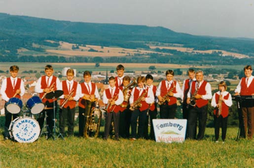 Die Famberg-Musikanten am Famberg 1994